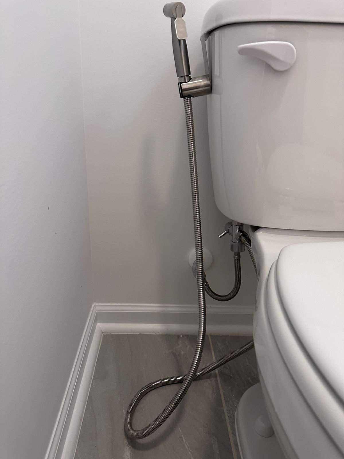 Bidet attachment installation — Triangle Home Handyman, Apex NC
