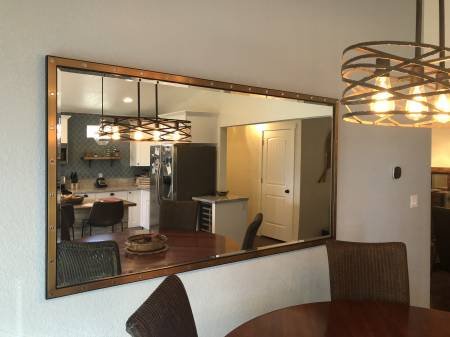 Mirror hanging — Triangle Home Handyman, Apex NC